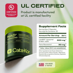 Cata-Kor NAD+ Advanced - NAD+