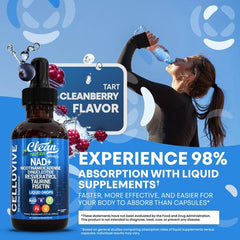 Clean Nutra Celluvive NAD+ Drops – NAD