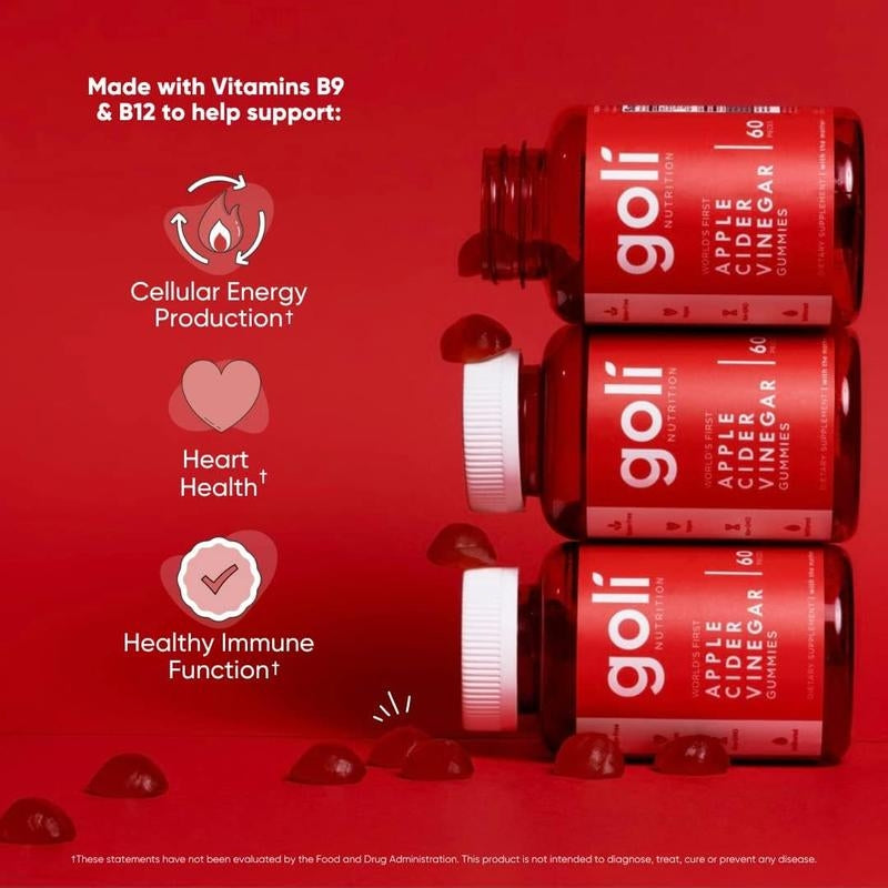 3 Bottles of Goli Best Seller Bundle