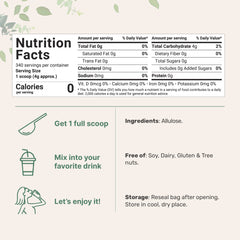 Micro Ingredients Allulose Sweetener Granules, 3 Pounds